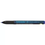 Alkoholos marker, OHP, 0,4 mm, SCHNEIDER "Maxx 220 S", kék