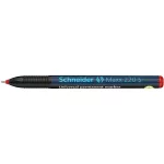 Alkoholos marker, OHP, 0,4 mm, SCHNEIDER "Maxx 220 S", piros
