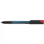 Alkoholos marker, OHP, 0,4 mm, SCHNEIDER "Maxx 220 S", piros