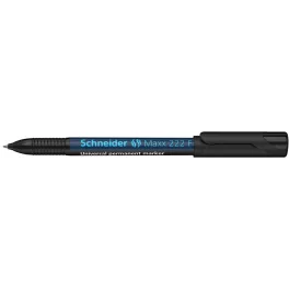   Alkoholos marker, OHP, 0,7 mm, SCHNEIDER "Maxx 222 F", fekete