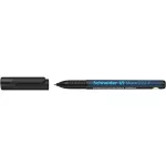Alkoholos marker, OHP, 0,7 mm, SCHNEIDER "Maxx 222 F", fekete