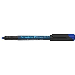   Alkoholos marker, OHP, 0,7 mm, SCHNEIDER "Maxx 222 F", kék
