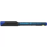 Alkoholos marker, OHP, 0,7 mm, SCHNEIDER "Maxx 222 F", kék