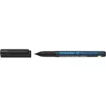 Alkoholos marker, OHP, 1 mm, SCHNEIDER "Maxx 224 M", fekete