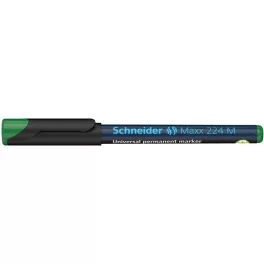   Alkoholos marker, OHP, 1 mm, SCHNEIDER "Maxx 224 M", zöld