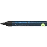 Alkoholos marker, 1-3 mm, fémházas, SCHNEIDER "Maxx 230", fekete
