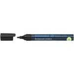 Alkoholos marker, 1-3 mm, fémházas, SCHNEIDER "Maxx 230", fekete