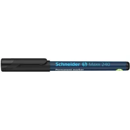   Alkoholos marker, 1-2 mm, kúpos, SCHNEIDER "Maxx 240", fekete