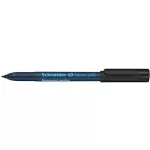 Alkoholos marker, 1-2 mm, kúpos, SCHNEIDER "Maxx 240", fekete