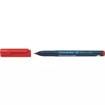 Alkoholos marker, 1-2 mm, kúpos, SCHNEIDER "Maxx 240", piros
