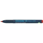 Alkoholos marker, 1-2 mm, kúpos, SCHNEIDER "Maxx 240", piros