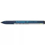 Alkoholos marker, CD/DVD, 0,7 mm, SCHNEIDER "Maxx 244", fekete