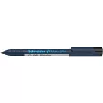 Alkoholos marker, CD/DVD, 0,7 mm, SCHNEIDER "Maxx 244", fekete