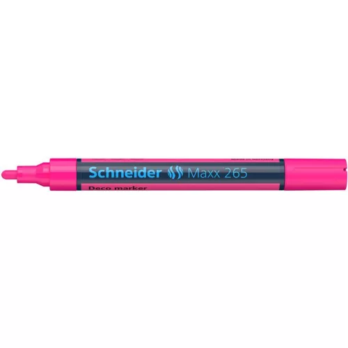 Krétamarker, 2-3 mm, SCHNEIDER "Maxx 265", rózsaszín