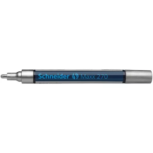 Lakkmarker, 1-3 mm, SCHNEIDER "Maxx 270", ezüst