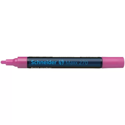 Lakkmarker, 1-3 mm, SCHNEIDER "Maxx 270", rózsaszín