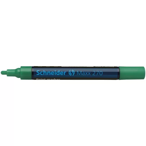 Lakkmarker, 1-3 mm, SCHNEIDER "Maxx 270", zöld