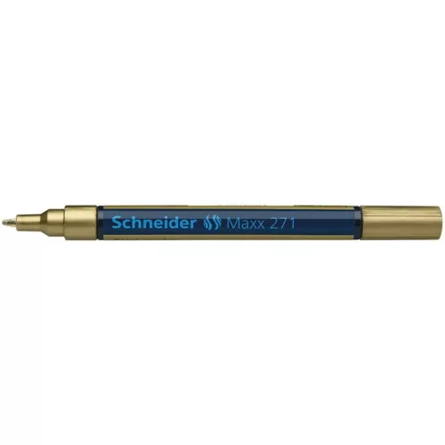 Lakkmarker, 1-2 mm, SCHNEIDER "Maxx 271", arany