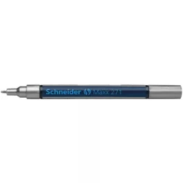 Lakkmarker, 1-2 mm, SCHNEIDER "Maxx 271", ezüst