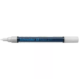 Lakkmarker, 1-2 mm, SCHNEIDER "Maxx 271", fehér