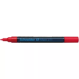 Lakkmarker, 1-2 mm, SCHNEIDER "Maxx 271", piros