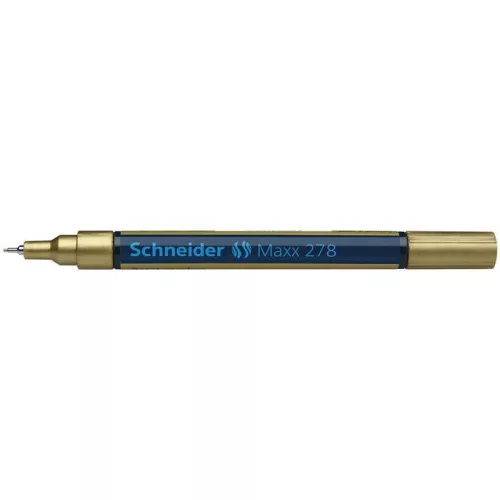 Lakkmarker, 0,8 mm, SCHNEIDER "Maxx 278", arany