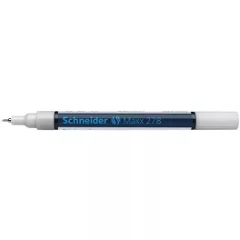 Lakkmarker, 0,8 mm, SCHNEIDER "Maxx 278", fehér
