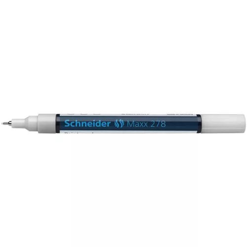 Lakkmarker, 0,8 mm, SCHNEIDER "Maxx 278", fehér