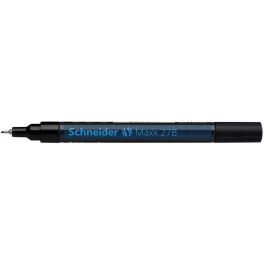 Lakkmarker, 0,8 mm, SCHNEIDER "Maxx 278", fekete