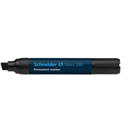   Alkoholos marker, 4-12 mm, vágott, SCHNEIDER "Maxx 280", fekete