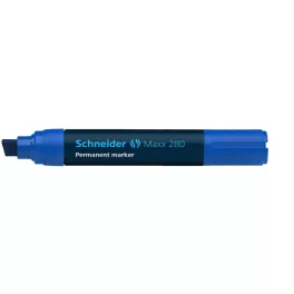   Alkoholos marker, 4-12 mm, vágott, SCHNEIDER "Maxx 280", kék