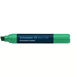   Alkoholos marker, 4-12 mm, vágott, SCHNEIDER "Maxx 280", zöld
