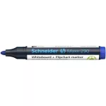 Tábla- és flipchart marker, 2-3 mm, kúpos, SCHNEIDER "Maxx 290", kék