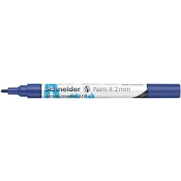   Dekormarker, akril, 2 mm, SCHNEIDER "Paint-It 310", kék
