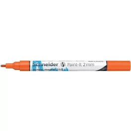   Dekormarker, akril, 2 mm, SCHNEIDER "Paint-It 310", narancssárga