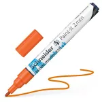 Dekormarker, akril, 2 mm, SCHNEIDER "Paint-It 310", narancssárga