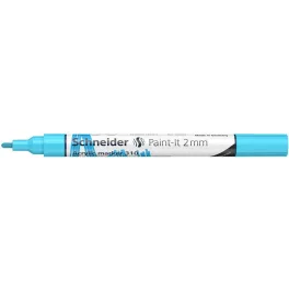   Dekormarker, akril, 2 mm, SCHNEIDER "Paint-It 310", pasztellkék