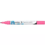 Dekormarker, akril, 2 mm, SCHNEIDER "Paint-It 310", rózsaszín