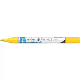   Dekormarker, akril, 2 mm, SCHNEIDER "Paint-It 310", sárga