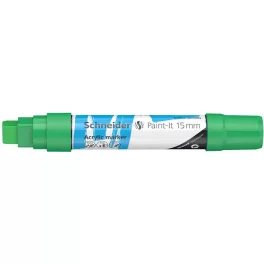   Dekormarker, akril, 15 mm, SCHNEIDER "Paint-It 330", zöld