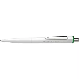   Golyóstoll, 0,5 mm, nyomógombos, SCHNEIDER "K3 Biosafe", zöld