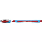 Golyóstoll, 0,7 mm, kupakos, SCHNEIDER "Slider Memo XB", piros