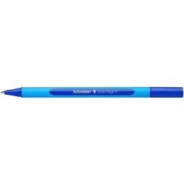   Golyóstoll, 0,3 mm, kupakos, SCHNEIDER "Slider Edge F", kék