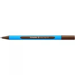   Golyóstoll, 0,7 mm, kupakos, SCHNEIDER "Slider Edge XB", barna