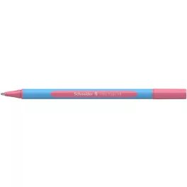   Golyóstoll, 0,7 mm, kupakos, SCHNEIDER "Slider Edge XB Pastel", flamingó