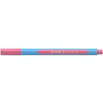 Golyóstoll, 0,7 mm, kupakos, SCHNEIDER "Slider Edge XB Pastel", flamingó