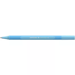   Golyóstoll, 0,7 mm, kupakos, SCHNEIDER "Slider Edge XB Pastel", babakék