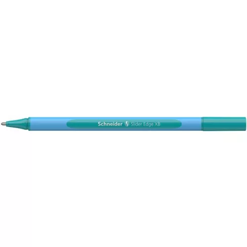 Golyóstoll, 0,7 mm, kupakos, SCHNEIDER "Slider Edge XB Pastel", óceán