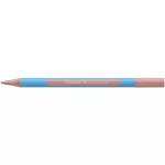 Golyóstoll, 0,7 mm, kupakos, SCHNEIDER "Slider Edge XB Pastel", halvány piros