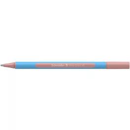   Golyóstoll, 0,7 mm, kupakos, SCHNEIDER "Slider Edge XB Pastel", halvány piros